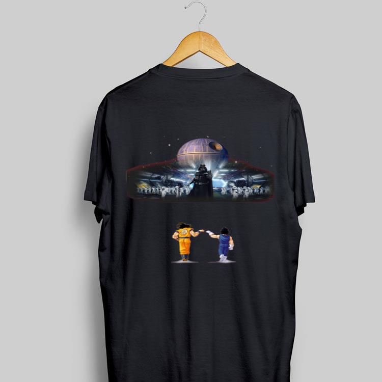 Goku and Vegeta Vs Darth Vader Star Wars shirt 9