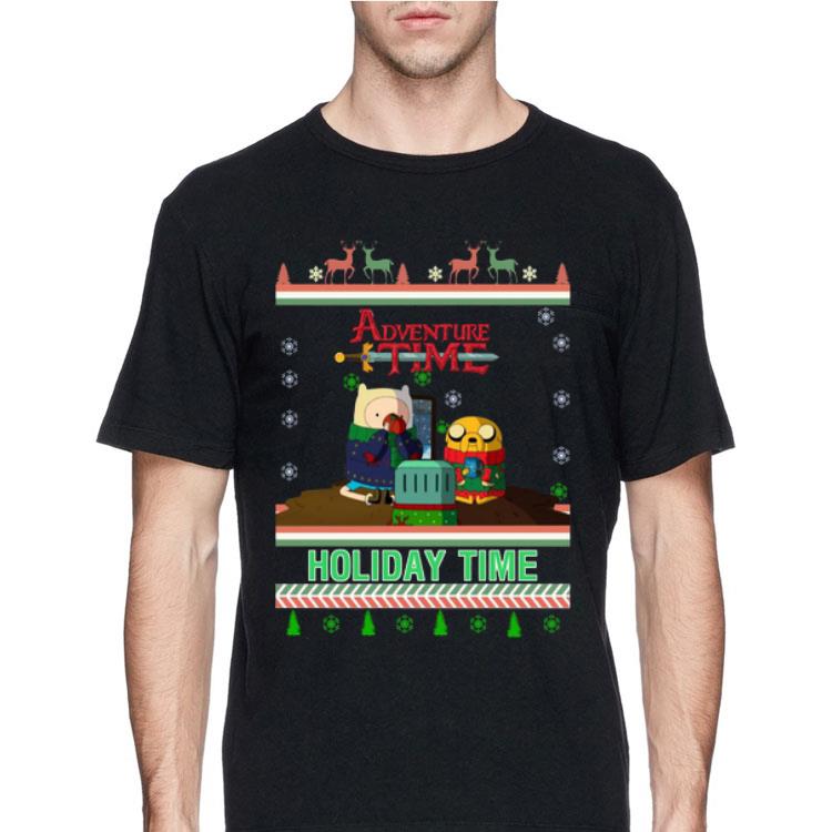 Holiday Time Adventure Time Christmas shirt 12 Holiday Time Adventure Time Christmas shirt