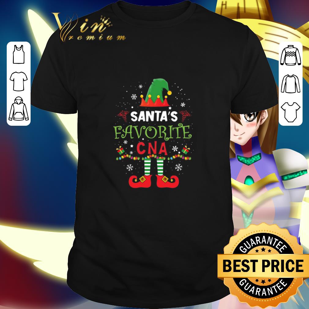 Hot Elf Santa's Favorite CNA Christmas shirt 6