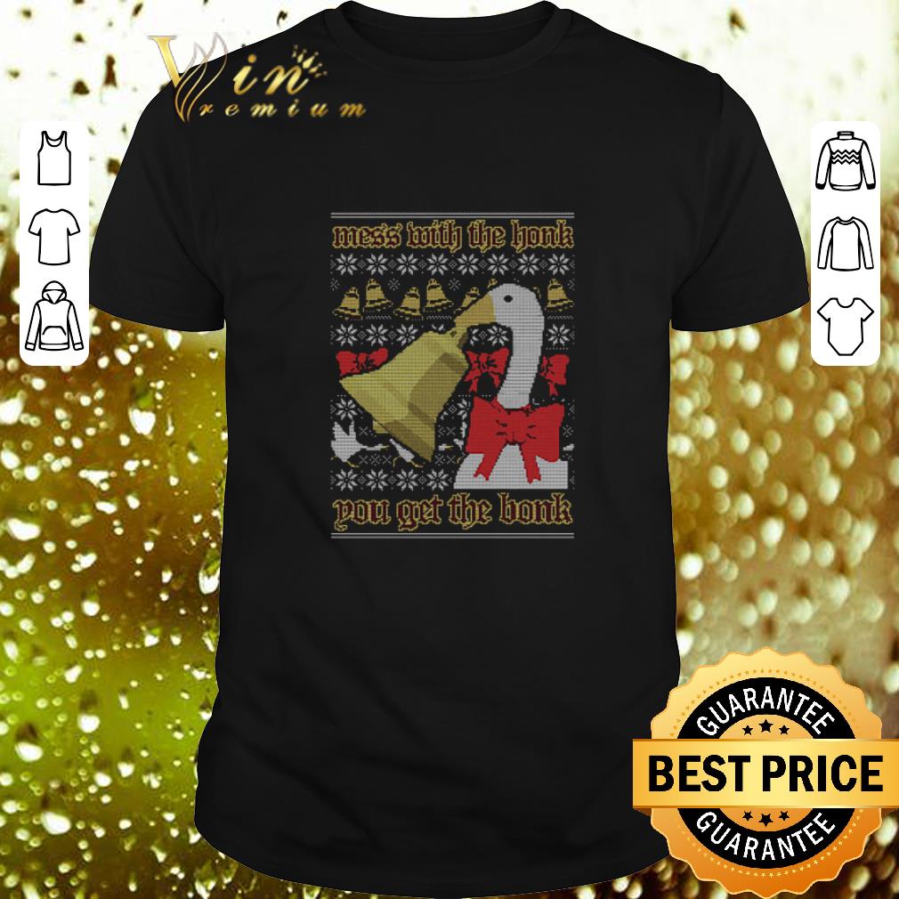 Hot Mess With The Honk Potter Get The Bonk Ugly Christmas sweater 7