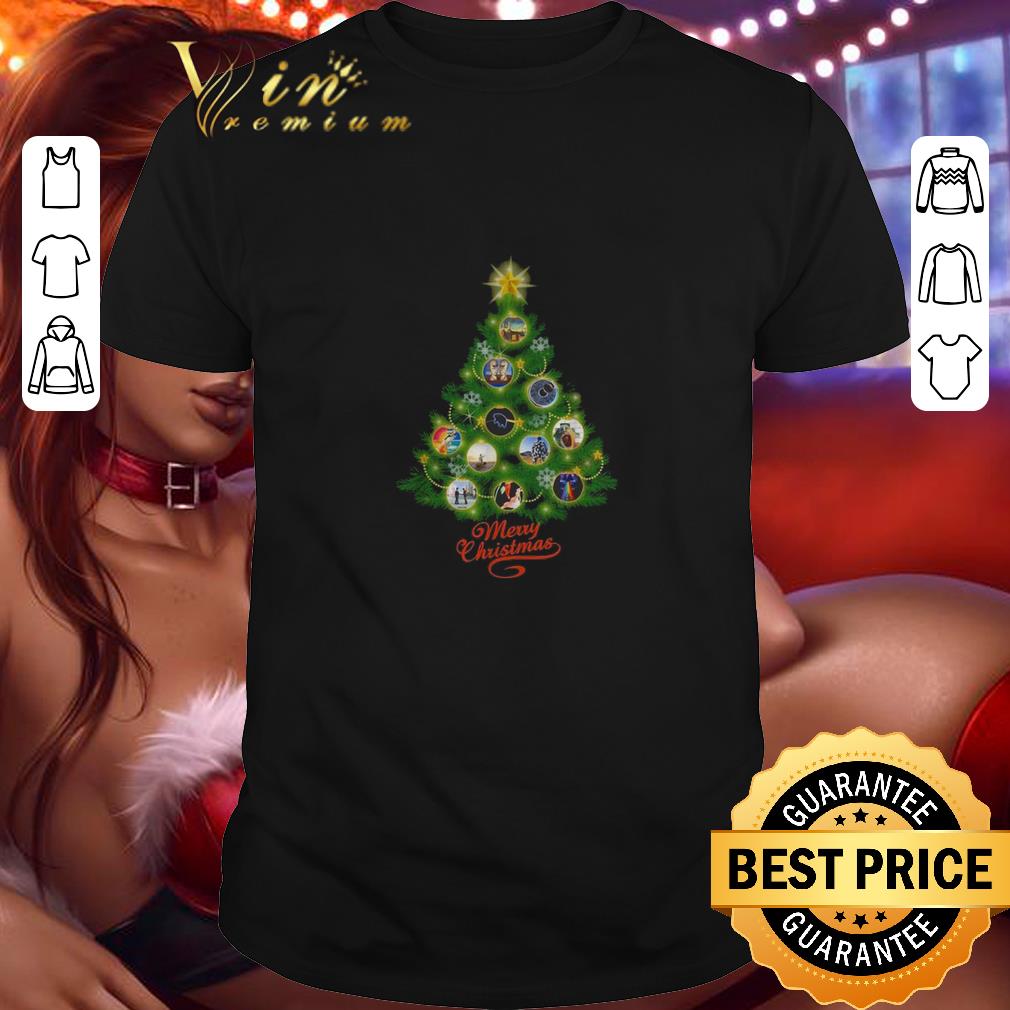 Hot Pink Floyd Merry Christmas tree shirt 6