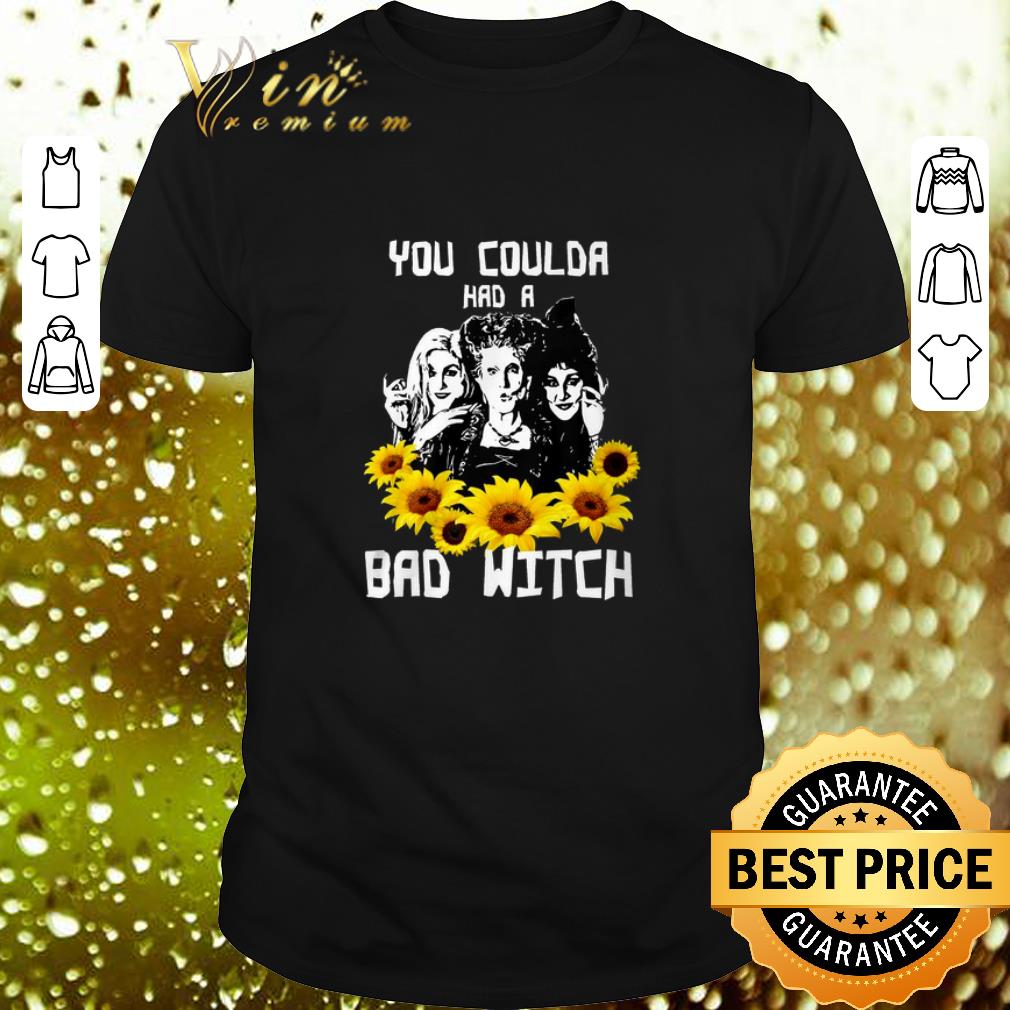 Hot Sunflower You Coulda Had A Bad Witch Hocus Pocus Halloween shirt 7