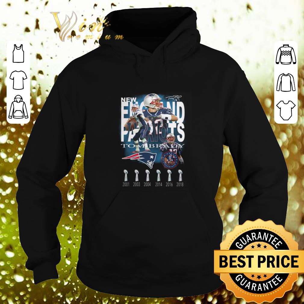 Hot Tom Brady New England Patriots 6 cups signature shirt