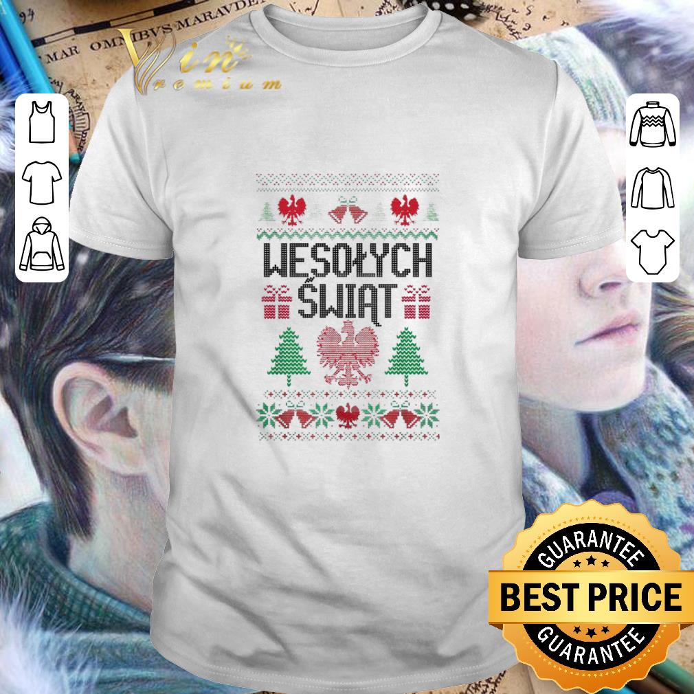 Hot Wesolych Swiat Christmas ugly sweater 9