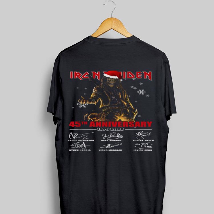 Iron Maiden Santa 45th anniversary 1975 2020 signatures sweater 8