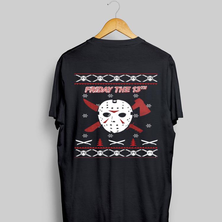 Jason Voorhees Friday the 13th ugly Christmas shirt 8