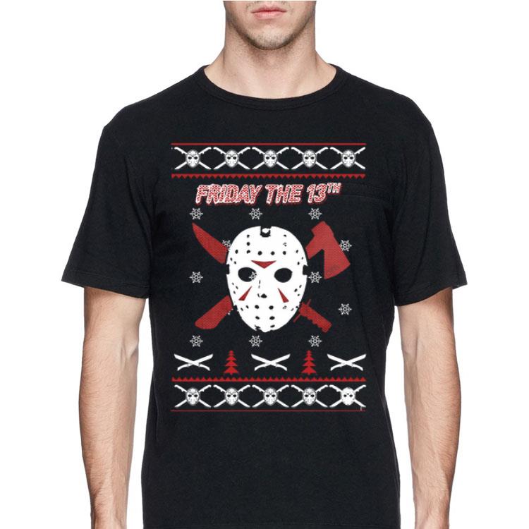 Jason Voorhees Friday the 13th ugly Christmas shirt 12 Jason Voorhees Friday the 13th ugly Christmas shirt