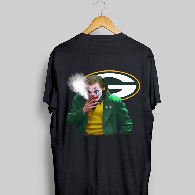 Joker Smoking Green Bay Packers shirt 9