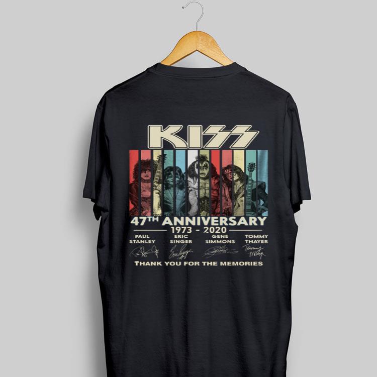 Kiss 47th anniversary thank you for the memories vintage sweater 9