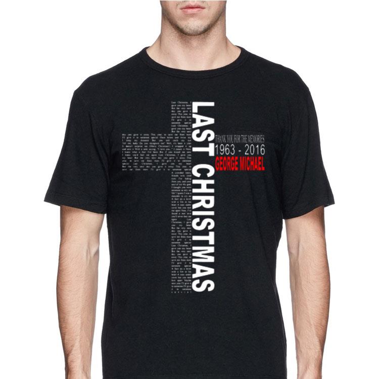 Last Christmas Thank You For The Memories 1963-2016 George Michael Jesus shirt 12 Last Christmas Thank You For The Memories 1963-2016 George Michael Jesus shirt
