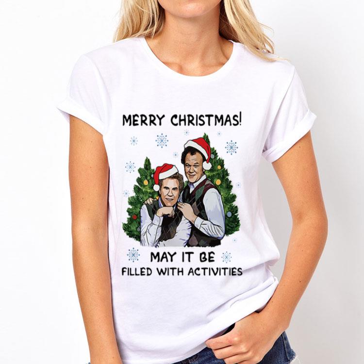 Merry Christmas May It Be Filled With Activities Step brothers shirt 12 Merry Christmas May It Be Filled With Activities Step brothers shirt