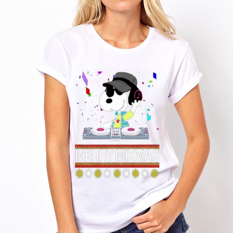 Merry Mixmas Ugly Christmas Dj Snoopy shirt 12 Merry Mixmas Ugly Christmas Dj Snoopy shirt