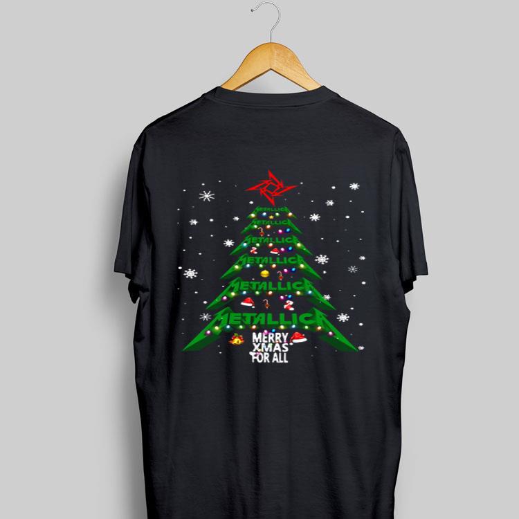 Metallica merry Xmas For All Christmas Tree sweater 6
