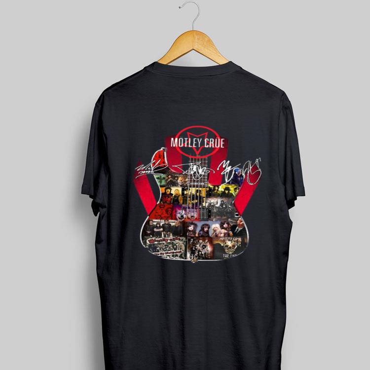 Motley Crue Guitar Signatures shirt 9