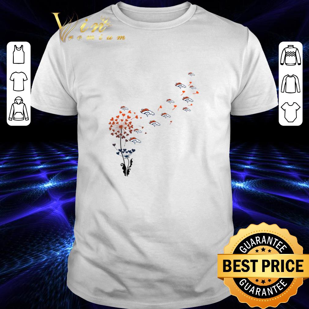 Original Denver Broncos dandelion flower shirt 6