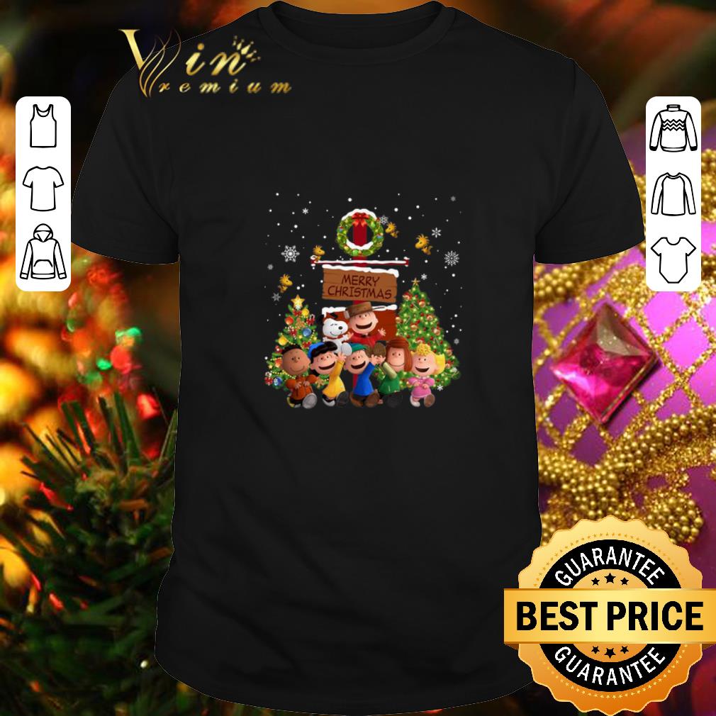 Original Peanuts characters Merry Christmas shirt 7