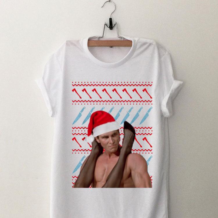 Patrick Bateman American Psycho ugly Christmas sweater 9