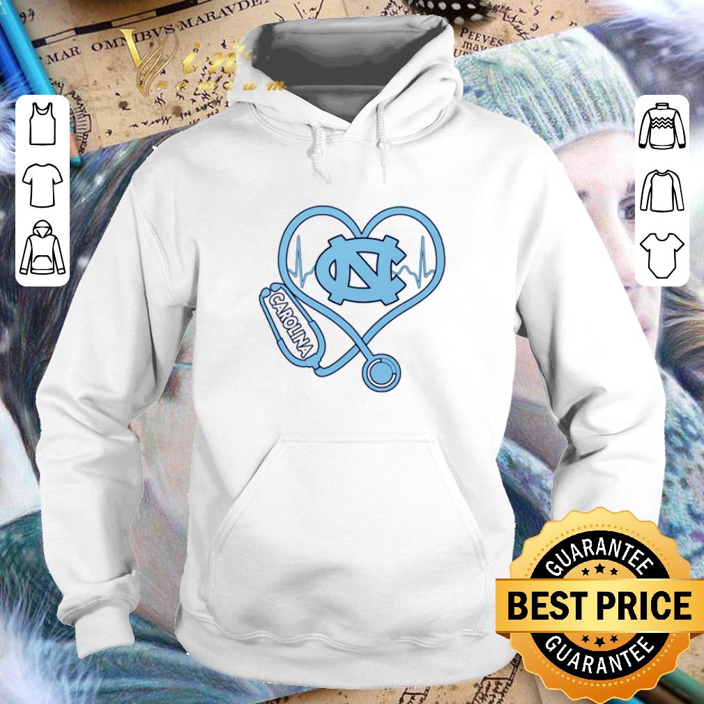 Pretty Heartbeat Nurse love North Carolina Tar Heels shirt 10 Pretty Heartbeat Nurse love North Carolina Tar Heels shirt