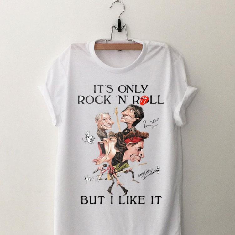 Rolling Stones It’s only rock ‘n’ roll but i like it signature shirt 8