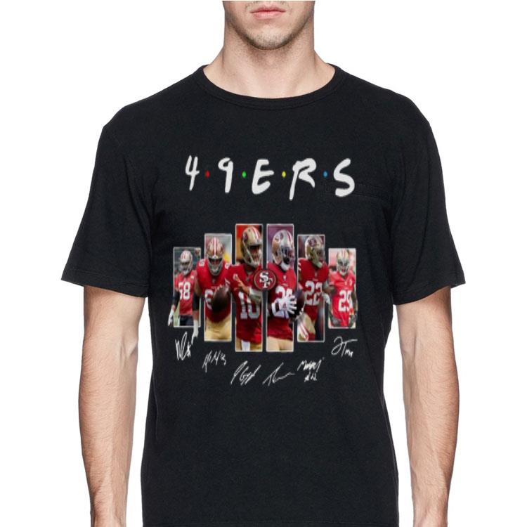San Francisco 49ers Friends TV Show Signatures shirt 12 San Francisco 49ers Friends TV Show Signatures shirt