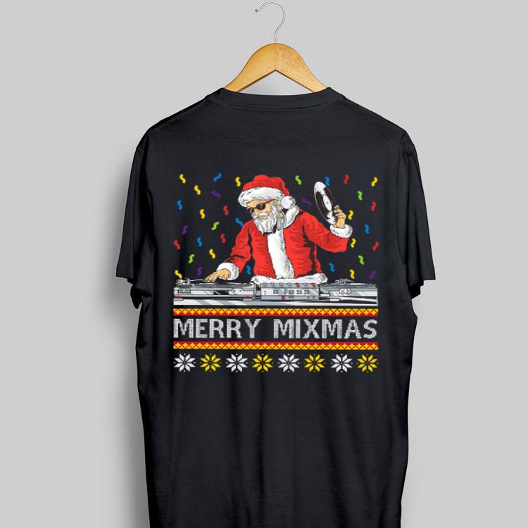 Santa Claus DJ Merry Mixmas Christmas Ugly sweater 8