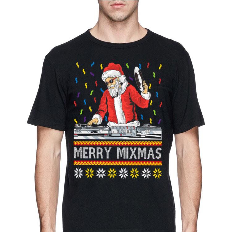 Santa Claus DJ Merry Mixmas Christmas Ugly sweater 12 Santa Claus DJ Merry Mixmas Christmas Ugly sweater
