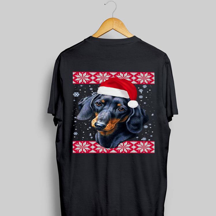 Santa Dachshund Ugly Christmas sweater 8
