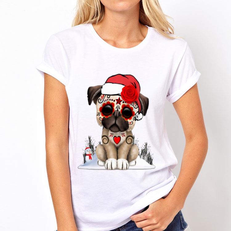 Santa Pug Snow Christmas shirt 12 Santa Pug Snow Christmas shirt
