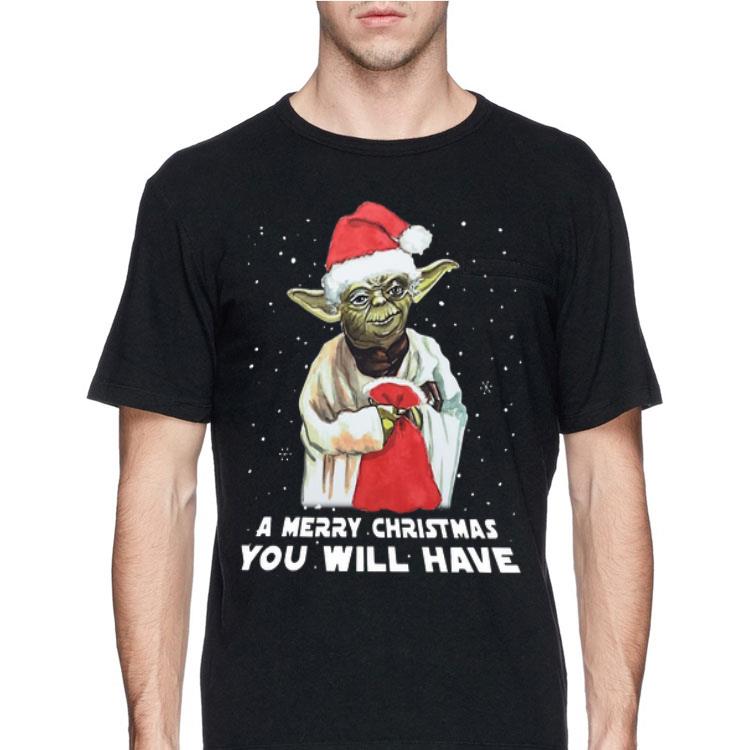 Santa Yoda a merry christmas you will have sweater 12 Santa Yoda a merry christmas you will have sweater