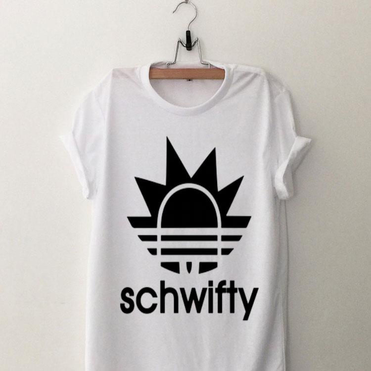Schwifty Adidas Rick Sanchez Version shirt 8