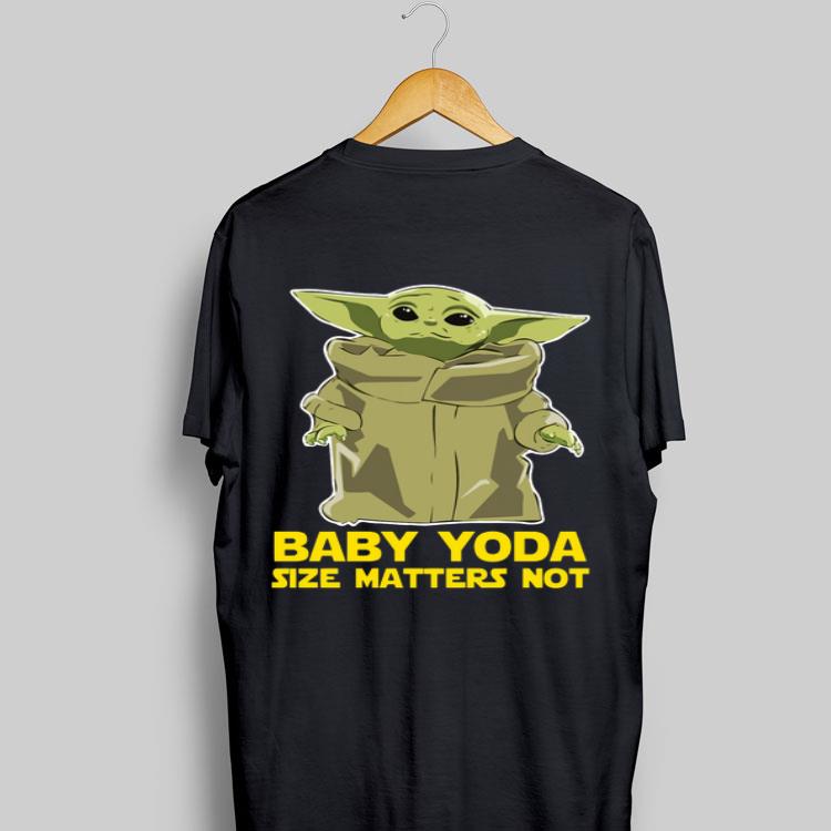 Size Matters Not Baby Yoda The Mandalorian sweater 8