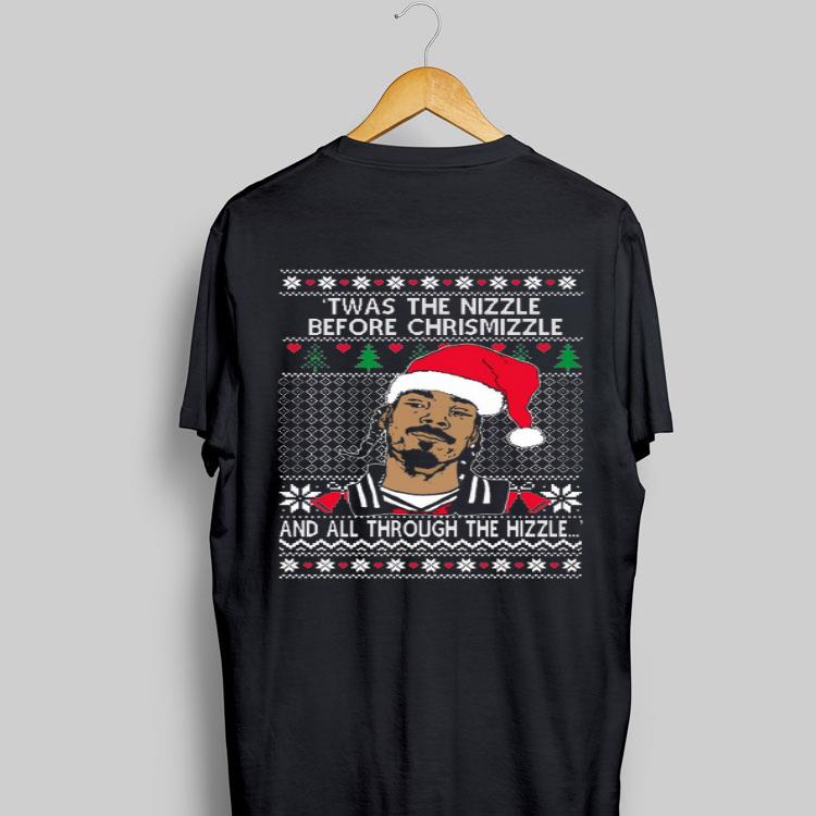 Snoop Dogg Twas The Nizzle Before Christmizzle And All Through The Hizzle Ugly Christmas shirt 9