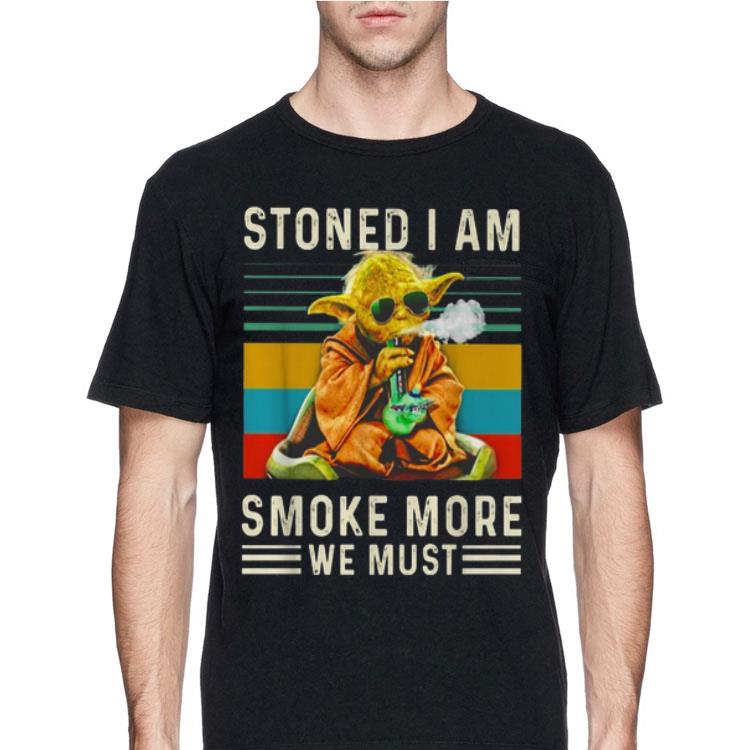 Star Wars Yoda stoned i am smoke more we must vintage sweater 12 Star Wars Yoda stoned i am smoke more we must vintage sweater