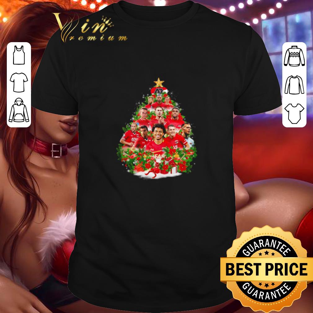 Top AZ Alkmaar team players Christmas tree shirt 8