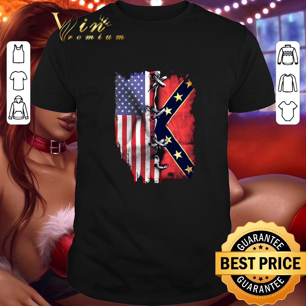 Top America flag Confederate battle flag shirt 6
