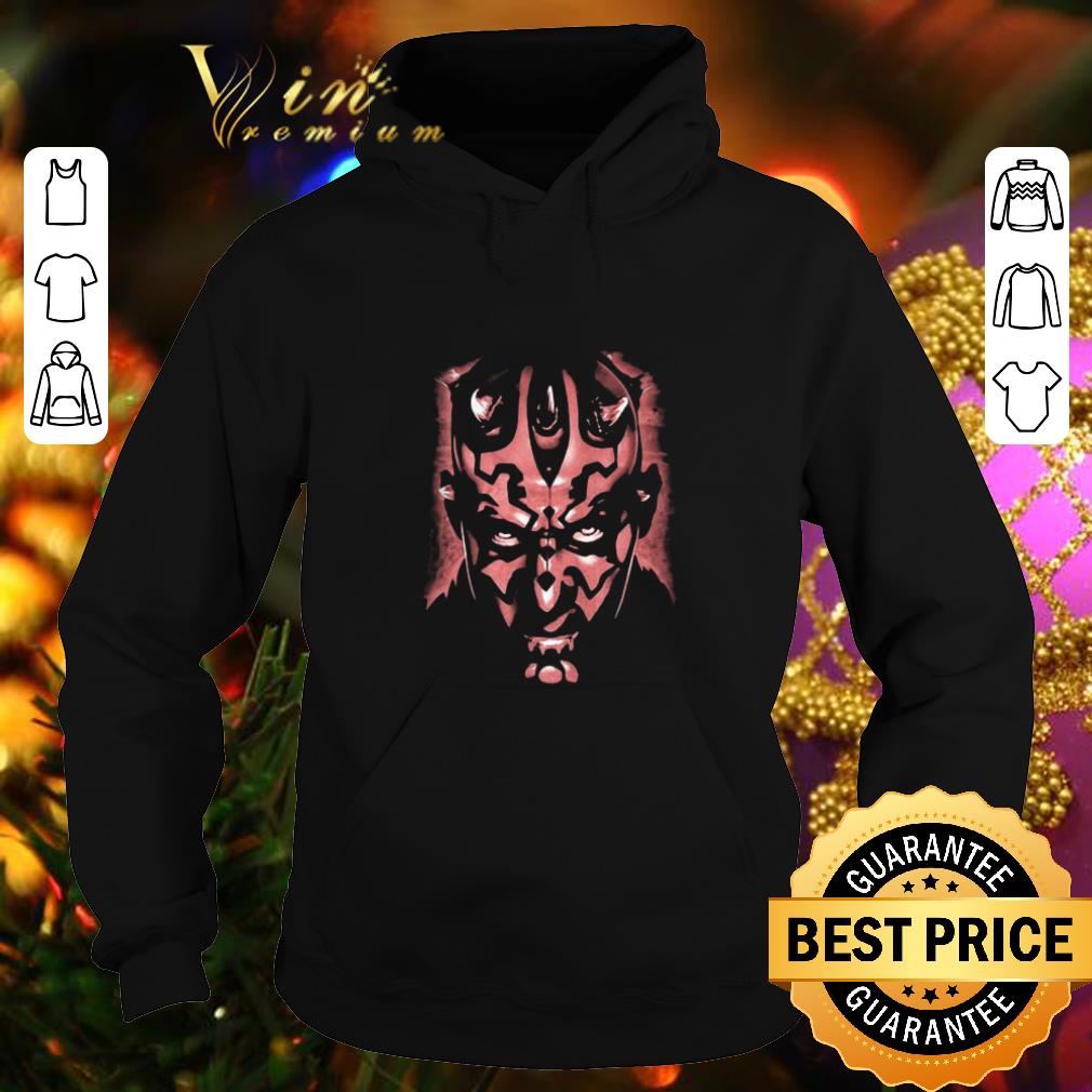 Top Star Wars The Phantom Menace Darth Maul Face Close Up shirt