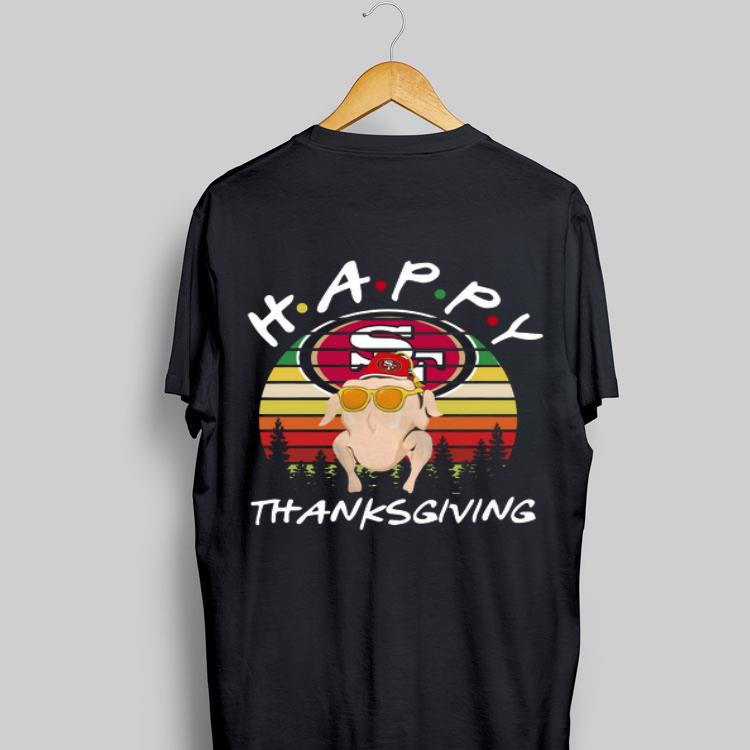 Vintage San Francisco 49ers Happy Thanksgiving shirt 8