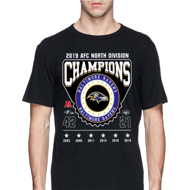 2019 AFC North Division Champions Baltimore Ravens shirt 12 2019 AFC North Division Champions Baltimore Ravens shirt