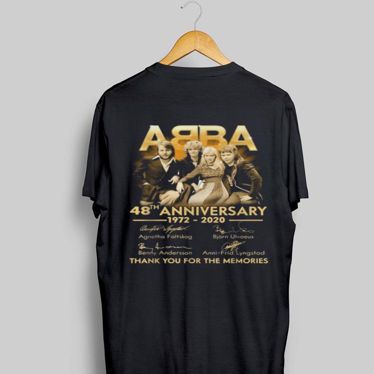 ABBA 48th anniversary 1972 2020 thank you for the memories signatures sweater 6