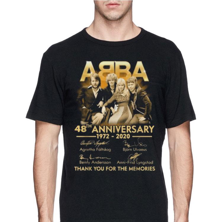 ABBA 48th anniversary 1972 2020 thank you for the memories signatures sweater 12 ABBA 48th anniversary 1972 2020 thank you for the memories signatures sweater