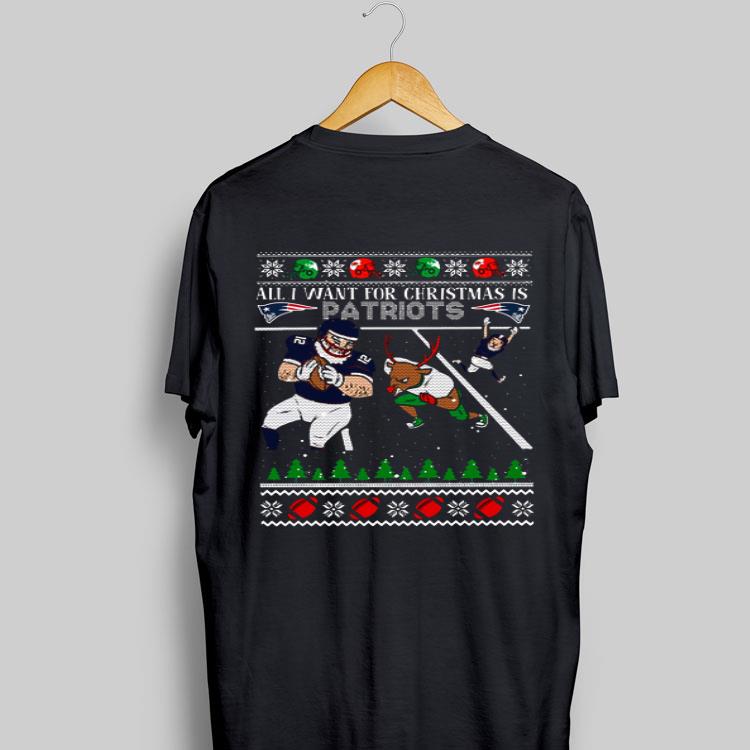 All I want for christmas is Patriots ugly christmas sweater 9