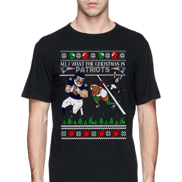 All I want for christmas is Patriots ugly christmas sweater 12 All I want for christmas is Patriots ugly christmas sweater