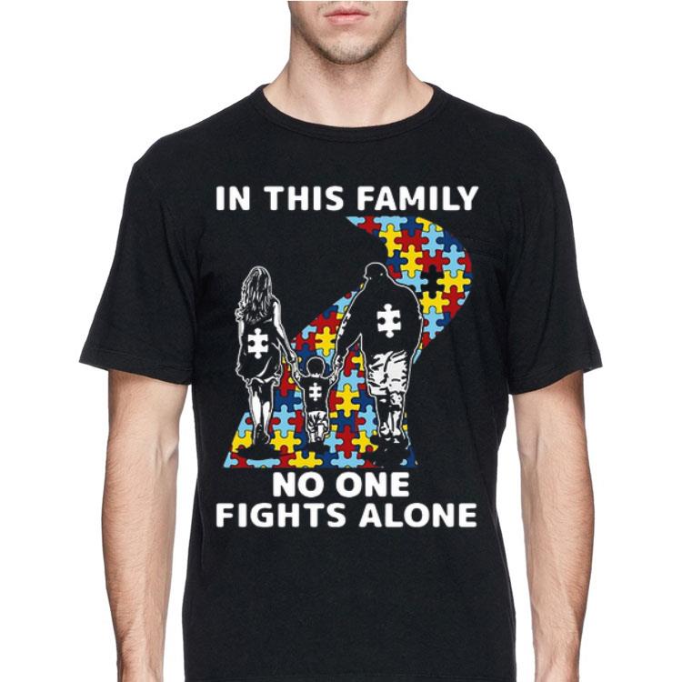 Autism In This Family No One Fights Alone shirt 12 Autism In This Family No One Fights Alone shirt