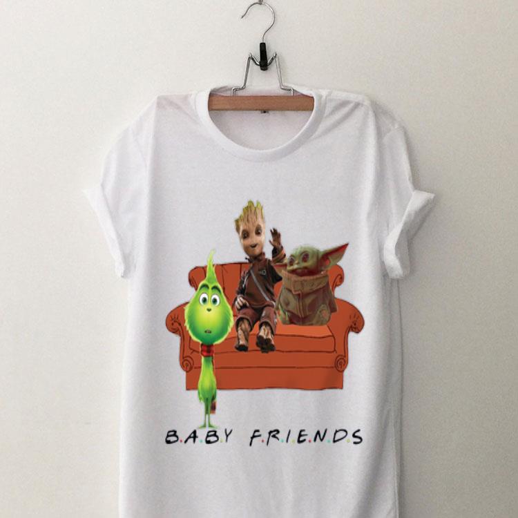 Baby Grinch Groot Yoda Baby Friends shirt 8
