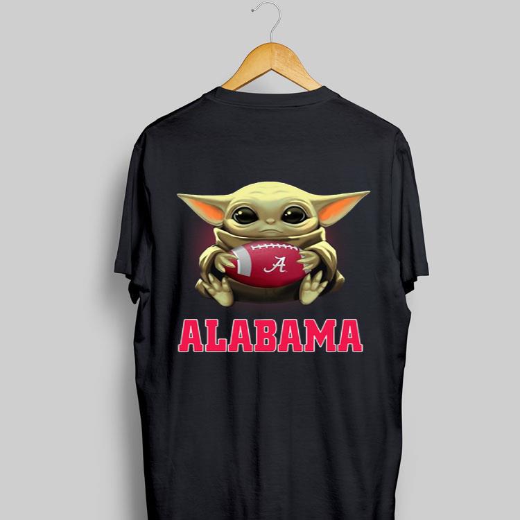 Baby Yoda Alabama Crimson Tide football shirt 8