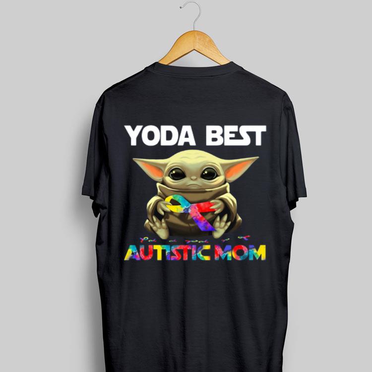 Baby Yoda Best Autistic Mom shirt 8