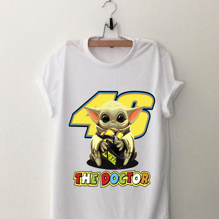 Baby Yoda Hug 46 The Doctor shirt 9