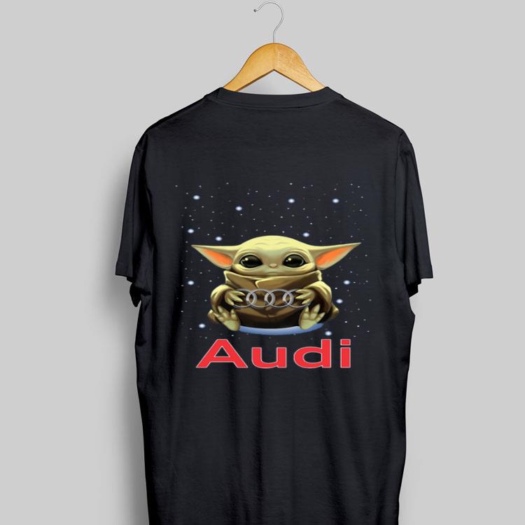 Baby Yoda Hug Audi shirt 8
