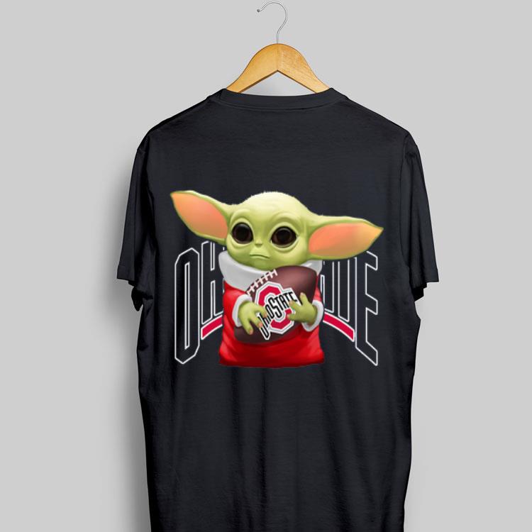 Baby Yoda Hug Ohio State Buckeyes sweater 8