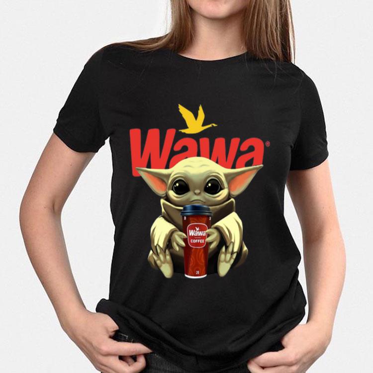 Baby Yoda Hug Wawa Coffee shirt 3 Baby Yoda Hug Wawa Coffee shirt 3